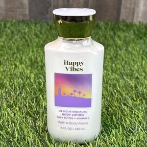 Bath & Body Works Happy Vibes Body Lotion‎ 8 oz Shea Butter Vitamin E New
